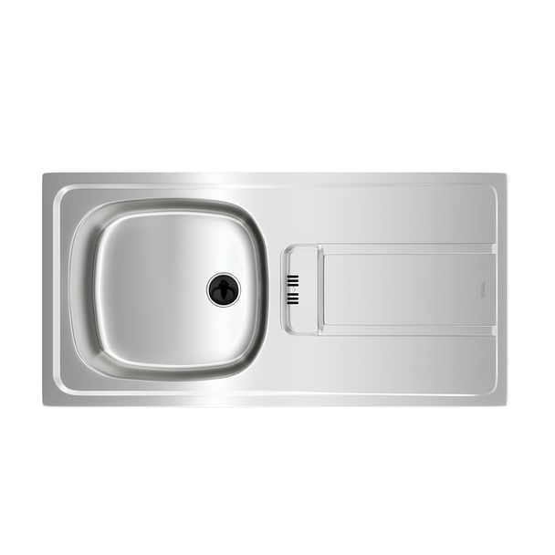 Teka Gravity 45 Sağ Damlalık Paslanmaz Çelik Eviye