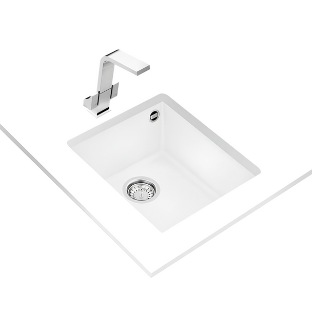 Teka Square 34.40 TG Artic White