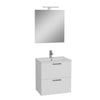 Vitra Mia 60 cm Beyaz Banyo Dolabı + Ayna Seti