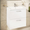 Vitra Mia 60 cm Beyaz Banyo Dolabı + Ayna Seti