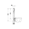 Duravit DuraSystem Gömme Rezervuar 8 cm Tuğla