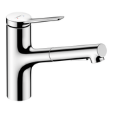 Hansgrohe Zesis M33 Krom Tek Kollu Eviye Bataryası 150 2 jet