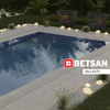 Betsan Cam Mozaik Quatro Miss Serisi 25 x 25 mm