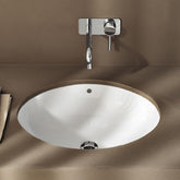 Geberit VariForm 42 cm Oval Tezgah Altı Lavabo