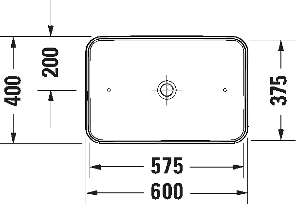 Duravit D-Neo Çanak Lavabo 60 cm