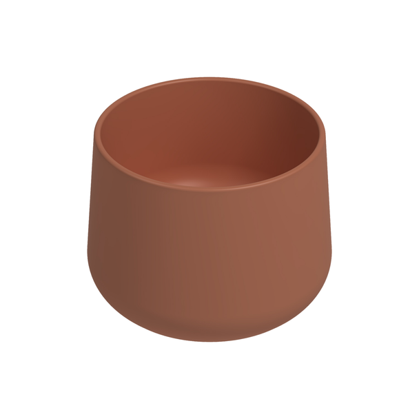 Isvea Allegro 42 cm Terracotta Tezgah Üstü Monoblok Lavabo