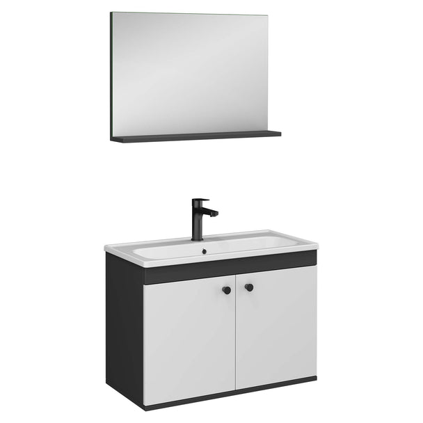 Ece City 80 Banyo Dolabı Seti