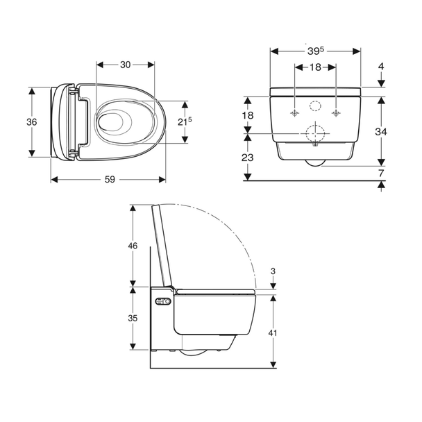 Geberit AquaClean Mera Comfort