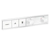 Hansgrohe Rainfinity Rainselect Ankastre Banyo Seti 2 Çıkışlı Satin Beyaz