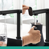 Hansgrohe Aqittura M91 Eviye Bataryası 240 Filtre Sistemi 1jet Siyah, Başlangıç Kiti