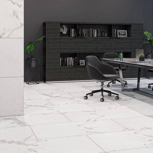 Seranit 60 x 120 cm Bluestone Beyaz Mat