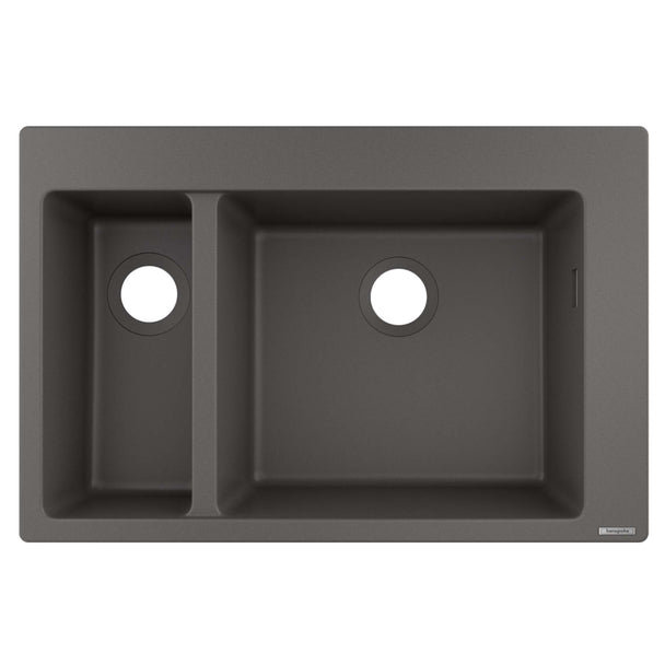 Hansgrohe S510-F635 Ankastre Granit Eviye 180/450 Taş Grisi