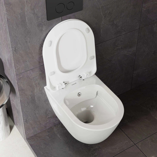 Creavit Terra Rim-Off Asma Klozet Beyaz TP329
