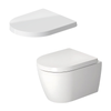 Duravit ME by Starck Kanalsız Asma Klozet + Kapak