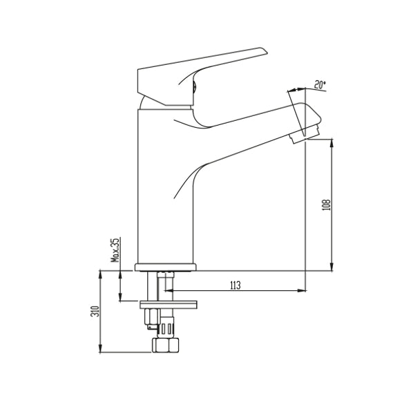 NSK Visia Plus Lavabo Bataryası