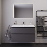Etajerli Lavabo 100 cm