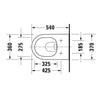 Duravit D-Neo Rimless Asma Klozet Mat Antrasit