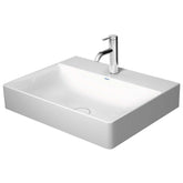 Duravit DuraSquare Batarya Banklı Çanak Lavabo 60 cm