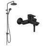 Hansgrohe Vernis Blend 200 Duş Kolonu Seti  Ecosmart Satin Siyah