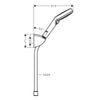 Hansgrohe Vernis Blend Ankastre Banyo Seti