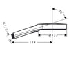 Hansgrohe Croma 280 ShowerSelect Termostatik Ankastre Duş Seti - Mat Siyah (Ecosmart)