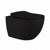 Creavit Free Rim-Off Asma Klozet Mat Siyah