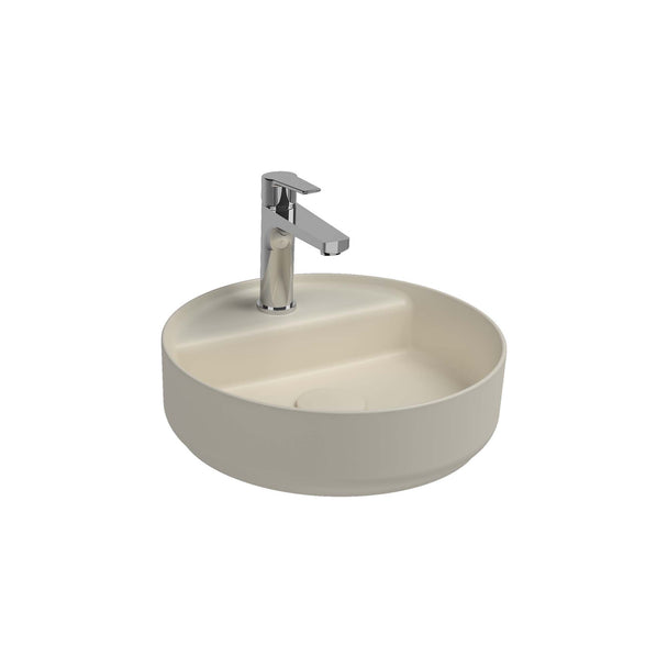 Isvea Infinity Batarya Delikli Tezgah Üzeri Lavabo 42cm FildişiIsvea Infinity Batarya Delikli Tezgah Üzeri Lavabo 42cm Fildişi