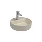 Isvea Infinity Batarya Delikli Tezgah Üzeri Lavabo 42cm FildişiIsvea Infinity Batarya Delikli Tezgah Üzeri Lavabo 42cm Fildişi