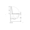 Geberit Smyle Square TurboFlush Asma Klozet Seti