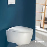 Geberit iCon TurboFlush Asma Klozet ve Kapak Seti