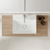 Geberit One Çanak Lavabo Dikey Çıkış 50x40 Batarya Delikli