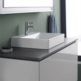 Geberit One Çanak Lavabo Dikey Çıkış 50x40 Batarya Delikli