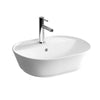Vitra Geo Oval Çanak Lavabo 55 cm Batarya Delikli
