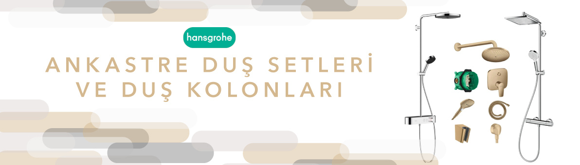 Ankastre Duş Setleri ve Duş Kolonları