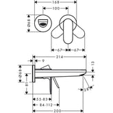 teknik görsel Hansgrohe Rebris S