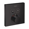 Hansgrohe Pulsify ShowerSelect Termostaitk Ankastre  Banyo Seti Satin Siyah