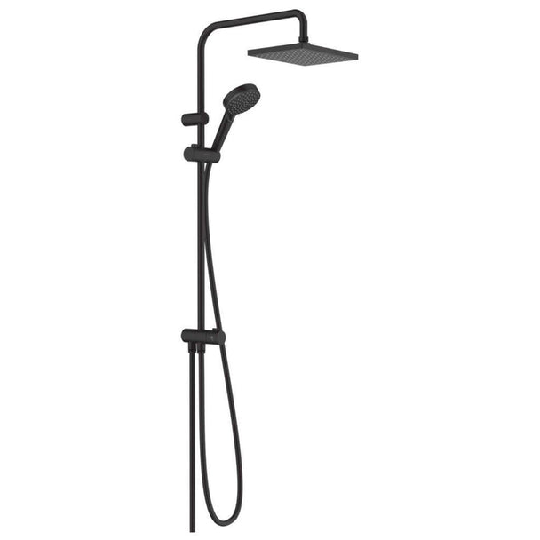 Hansgrohe Vernis Shape 230  Duş Kolonu Seti  Ecosmart Satin Siyah