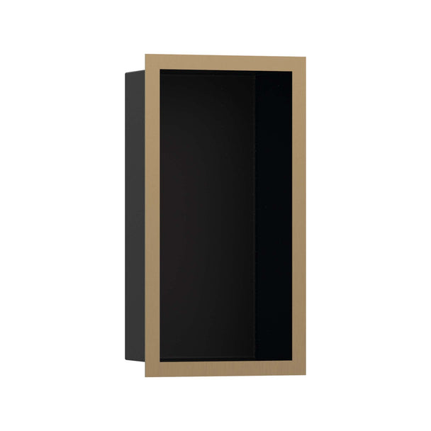 Hansgrohe XtraStoris Duvar Nişi 30x15x10  Satin Siyah/Mat Bronz