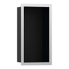 Hansgrohe XtraStoris Duvar Nişi 30x15x10  Siyah/Mat Paslanmaz Çelik