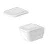 Duravit Happy D.2 Rimless Asma Klozet ve Kapak Seti Beyaz