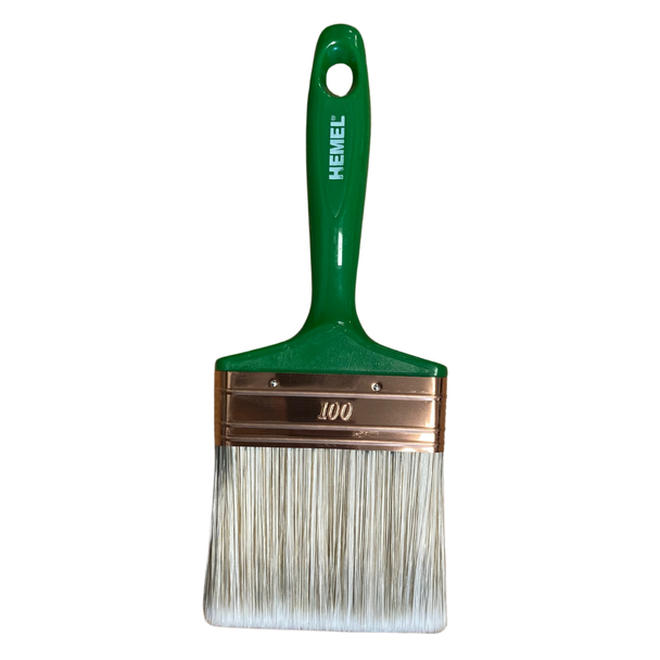 Hemel Wood Pro No 4 Yeşil Saplı Fırça