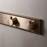 Hansgrohe RainSelect Mat Bronz Termostatik Ankastre Banyo Bataryası 3 Çıkış