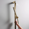 Hansgrohe Pulsify S 100 1 Jet Baton El Duşu Mat Bronz Ecosmart+