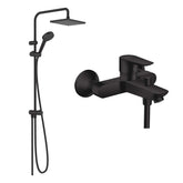 Hansgrohe Vernis Shape 230  Duş Kolonu Seti  Ecosmart Satin Siyah
