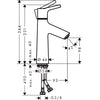 Hansgrohe Talis S Lavabo Bataryası 100