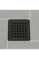 Sukar 10x10 Ø50 Yandan Çıkışlı Sulu-Susuz Siyah