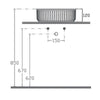 Isvea Artısan Edition Ion Antrasit Tezgah Üzeri Lavabo 36 cm
