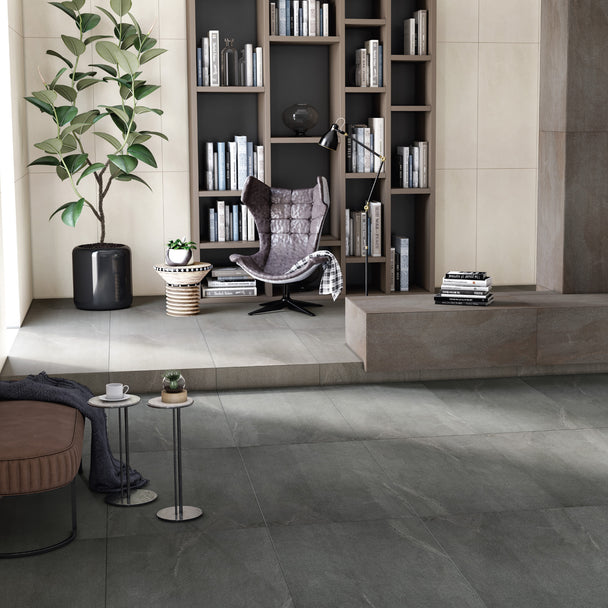 Seranit 60 x 120 cm Lime Stone Gri Mat