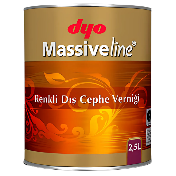 Dyo Massiveline Renkli Dış Cephe Verniği 2,5 L