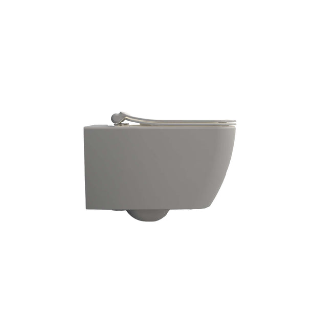 Isvea Vea Cubo Rimless  Mat Beyaz Asma Klozet
